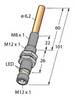 Turck Czujnik pola magnetycznego M12 PNP NIMFE-EM12/6,2L101-UP6X-H1141/S1182