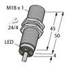 Czujnik indukcyjny Turck BI5-M18-AP6X, 10 - 30 V, 1 szt.