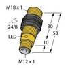Czujnik indukcyjny Turck BI5-S18-AP6X-H1141, 10 - 30 V, 1 szt.