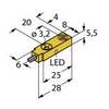 Turck Czujnik indukcyjny nie podtynkowy PNP, Zamykający NI3,5-Q5,5-AP6X