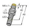 Turck Czujnik indukcyjny nie podtynkowy PNP, Zamykający NI3-EG08-AP6X-V1131
