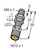 Turck Czujnik indukcyjny nie podtynkowy NPN, zamknięty NI3-EG08K-AN6X-H1341