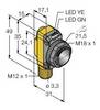 Bezzwrotny czujnik fotoelektryczny Turck QS186EQ8 3066447 1 szt.