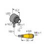 Bezzwrotny czujnik fotoelektryczny Turck T86EVQ 3066672 nadajnik 1 szt.