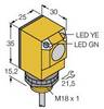 Bezzwrotny czujnik fotoelektryczny Turck Q25RW3R 3031968 wzmacniacz Przełącznik (Jasność / Ciemność) 1 szt.
