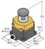 Turck 3029995 Przycisk zatrzymania awaryjnego SSA-EB1MLYRP-12ED1Q8, 1 szt.