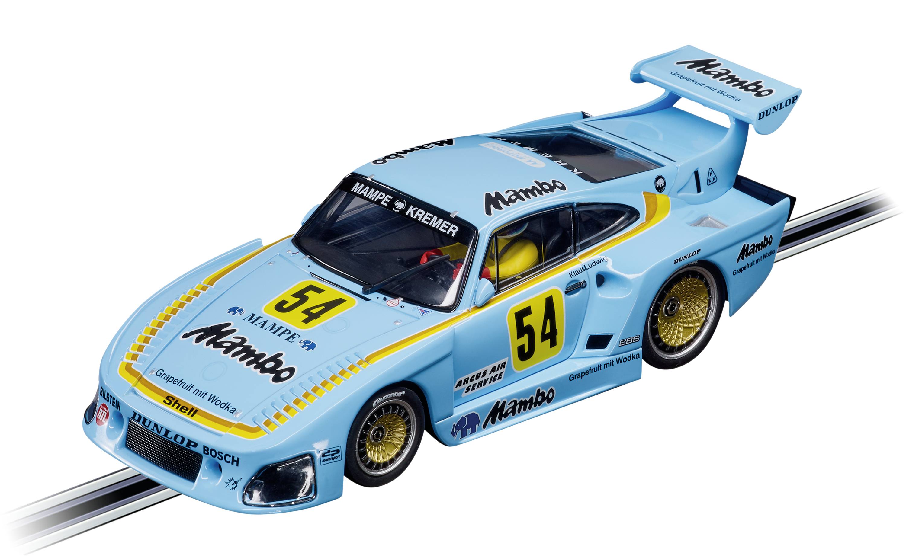 Carrera 20027650 Evolution Porsche Kremer 935 K3 № 54
