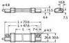 Oświetlenie LED Turck WLS15XDW0640DSC2 biały (D x S) 640 mm x 30.6 mm 1 szt.