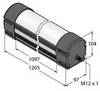 Oświetlenie LED Turck WLB92X1100PWMQ biały 6500 lm (D x S) 1226 mm x 97 mm 1 szt.
