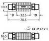 Turck 6628076 Adapter czujnika/aktuatora adapter 1 szt.
