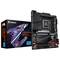 Płyta główna i opakowanie Z790 Aorus Elite AX, obsługujące procesory Intel Core, technologię PCIe 5.0 i DDR5.