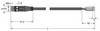 Turck 6630047 Kabel połączeniowy czujnika/aktuatora PSG4M-2/TXG, piny: 4, 2 m, 1 szt.