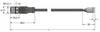 Turck 6629777 Kabel połączeniowy czujnika/aktuatora RSC5T-10/TXY, piny: 5, 10 m, 1 szt.
