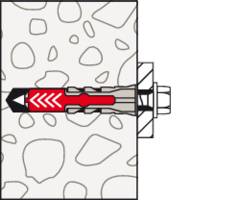 Fischer 564792 DuoPower ETA 10 x 50 Kołek 2-komponentowy 50 mm 10 mm 50 szt.-8