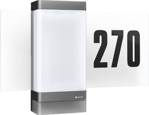 Zewnętrzna lampa ścienna z czujnikiem ruchu Steinel LED AUSSENLEUCHTE L 270 DIGI SC ANT 067205 7.8 W 600 lm IP44, IK03