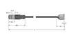 Turck 6934681 Kabel połączeniowy czujnika/aktuatora 15 m Ilość pinów: 8 1 szt.