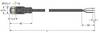 Turck 6935393 Kabel połączeniowy czujnika/aktuatora RKCV4T-5/TFW, piny: 3, 5 m, 1 szt.