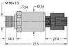 Przetworniki ciśnienia Turck 100003601, 0 bar do 600 bar, złącze męskie DT04, 1 szt.