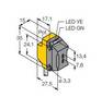 Turck 3066222 QS18VN6FP Czujnik światłowodowy 1 szt. (Ø x W) 18 mm x 34.5 mm