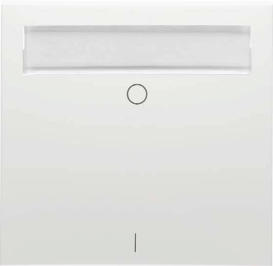 Przełącznik z pionową linią symbolizującą wyłącznik u dołu i okrągłym symbolem pośrodku na białym tle.