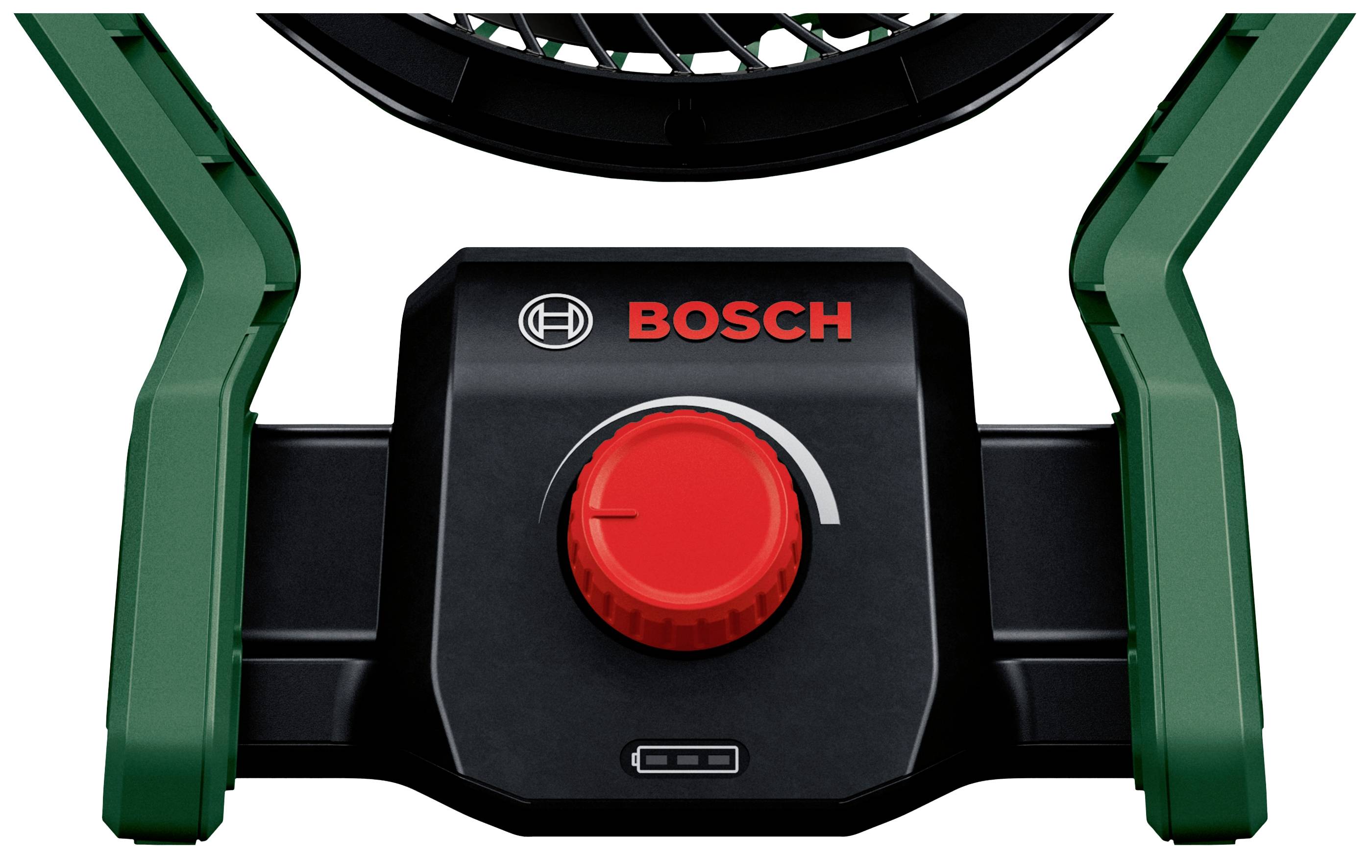 Акумуляторний повітродув Bosch Home and Garden UniversalFan 18V-1000 зелений, чорний з акумулятором