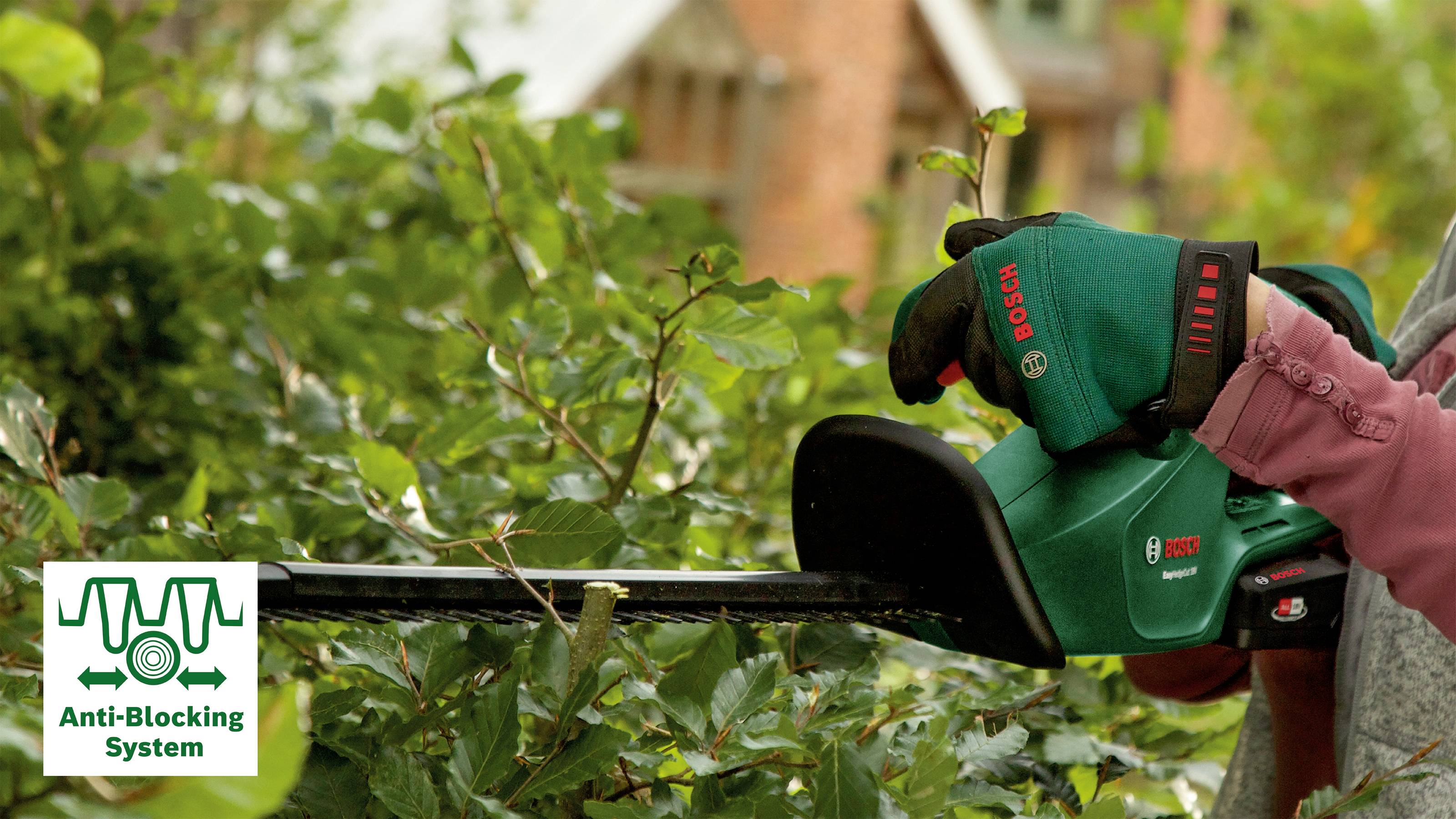 Bosch Home and Garden EasyHedgeCut 18V-52-13 akumulatorowy Nożyce do żywopłotu zaw. akumulator, zaw. ładowarkę 18 V Li-I-3