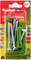 Zestaw kołków i śrub Fischer SXRL10, 5 zielonych kołków, 5 śrub, Ø 10mm, obciążenie do 100 kg na betonie. Odpowiedni do materiałów pełnych.