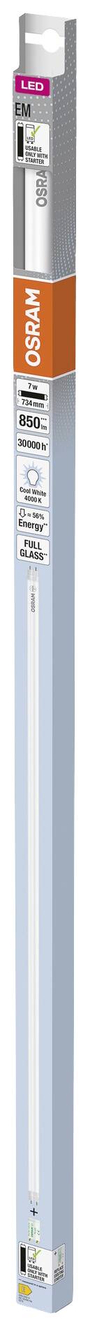 Світлодіодна трубка OSRAM HOMELIGHTING 4099854038600 G13 7 Вт = 16 Вт біла