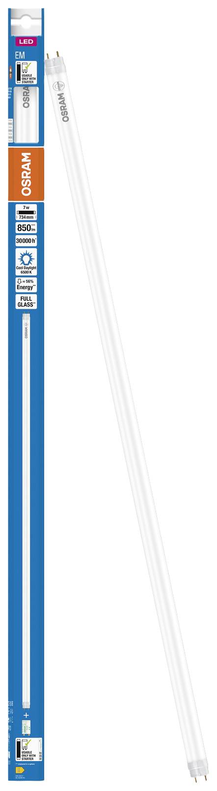 Світлодіодна трубка OSRAM HOMELIGHTING 4099854038648 G13 7 Вт = 16 Вт холодний білий 850 лм