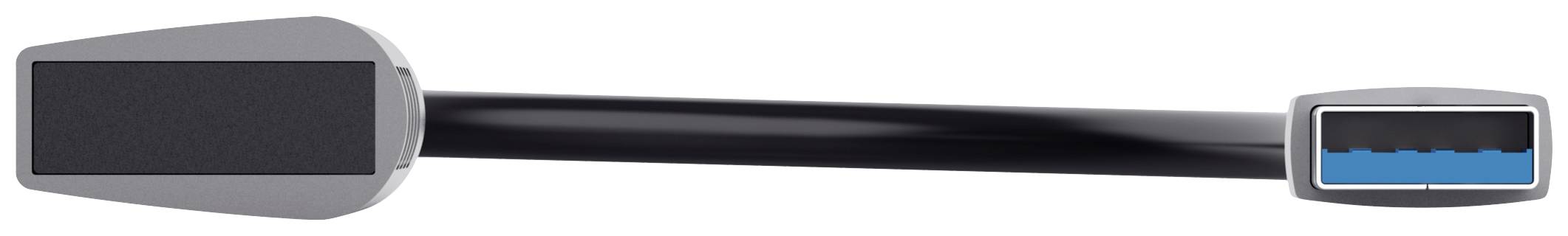 Elektryczna szczoteczka do zębów z czarno-niebieską główką, sfotografowana z boku.