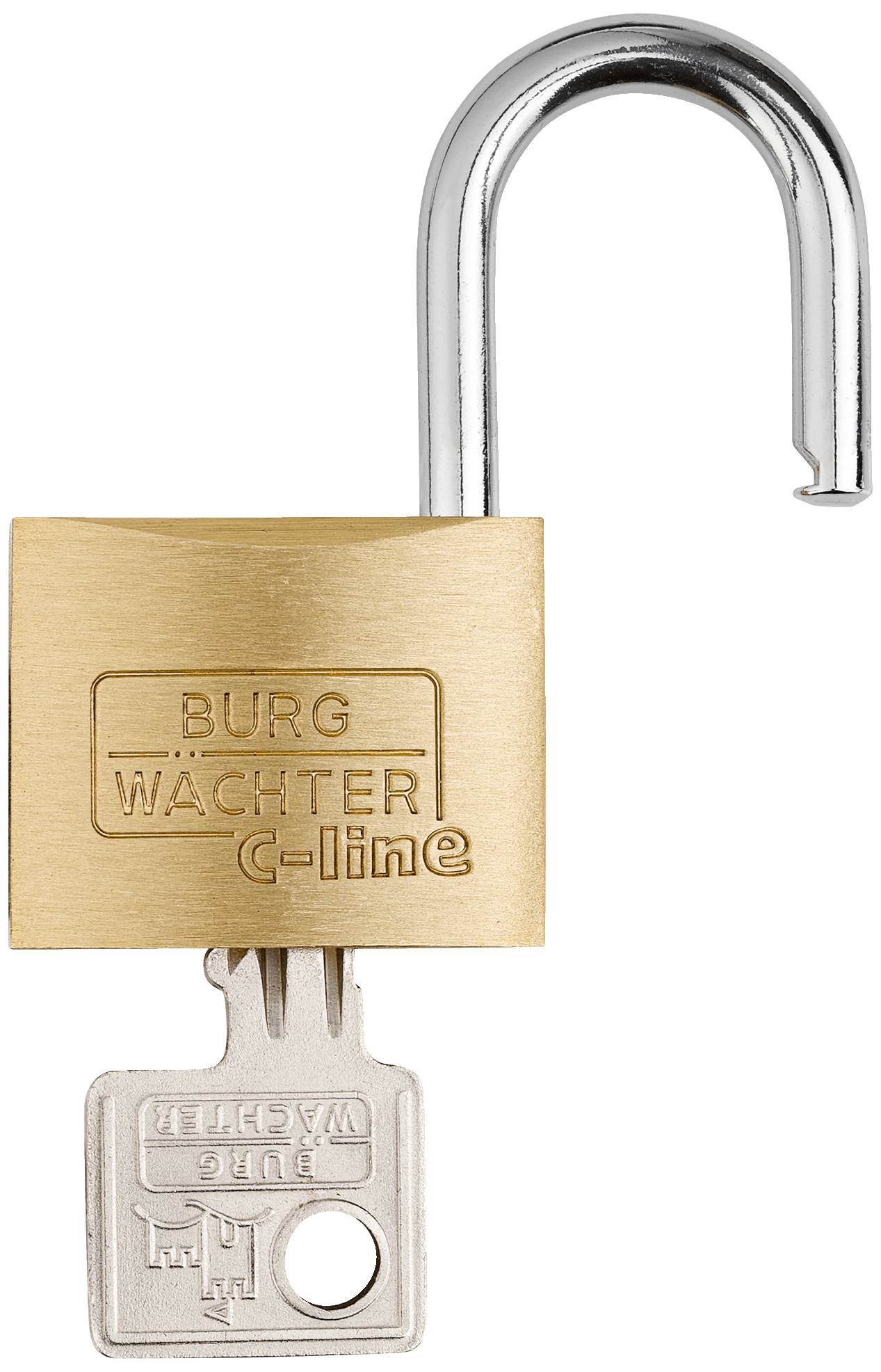 Висячий замок Burg Wächter 3051 35,00 мм Замикається на ключ