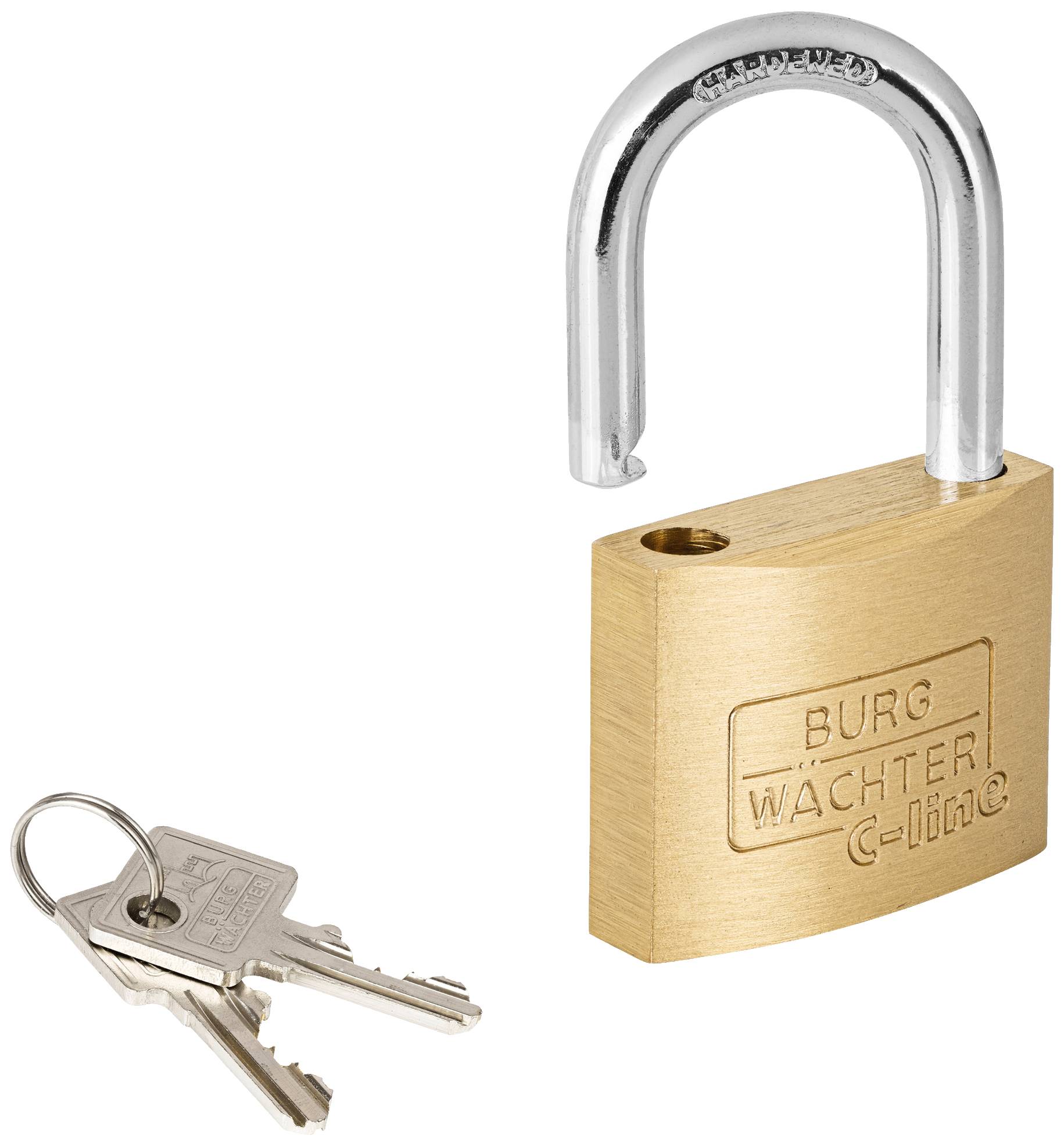 Висячий замок Burg Wächter 3051 35,00 мм Замикається на ключ