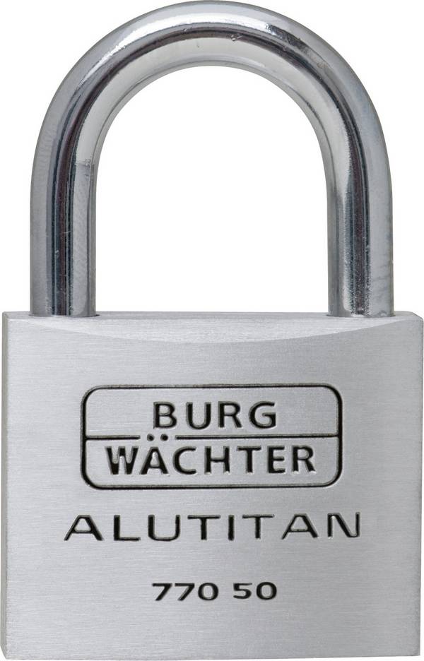 Kłódka Burg Wächter 36101 50.00 mm Zamykana na klucz   z zamkiem kluczykowym