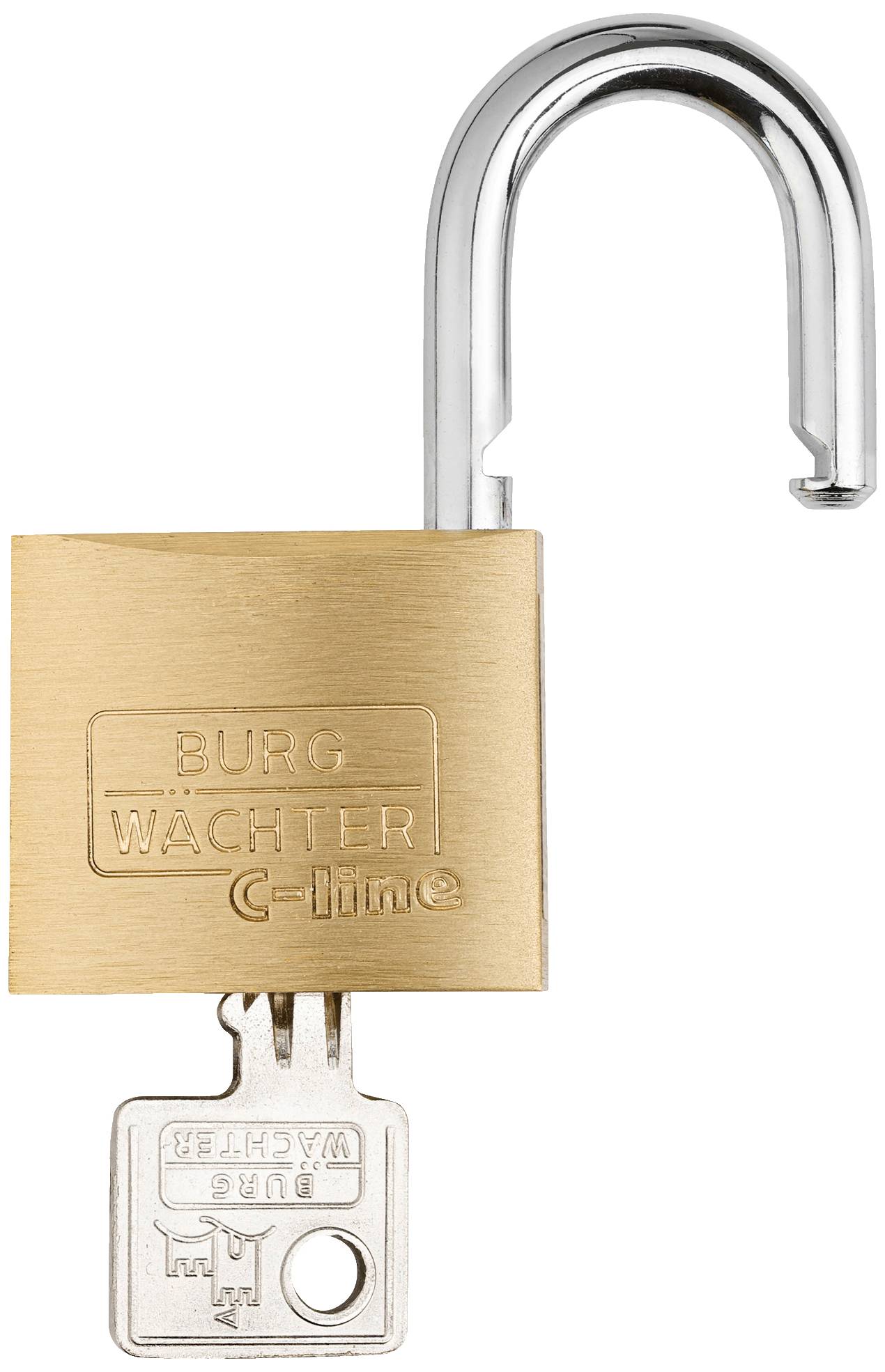 Навісний замок Burg Wächter 33661 40,00 мм, що замикається на ключ