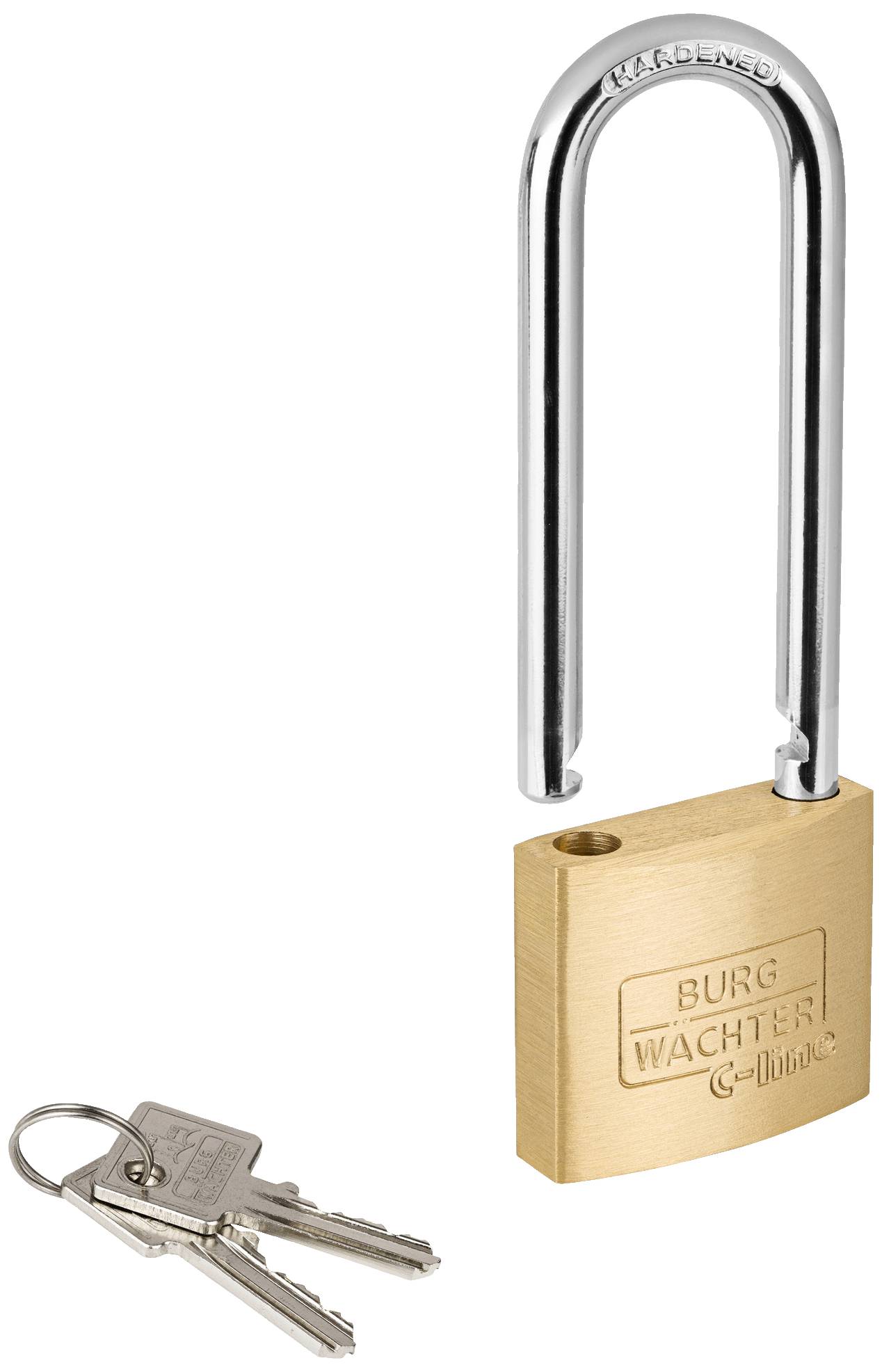 Навісний замок Burg Wächter 33681 40,00 мм, що замикається на ключ