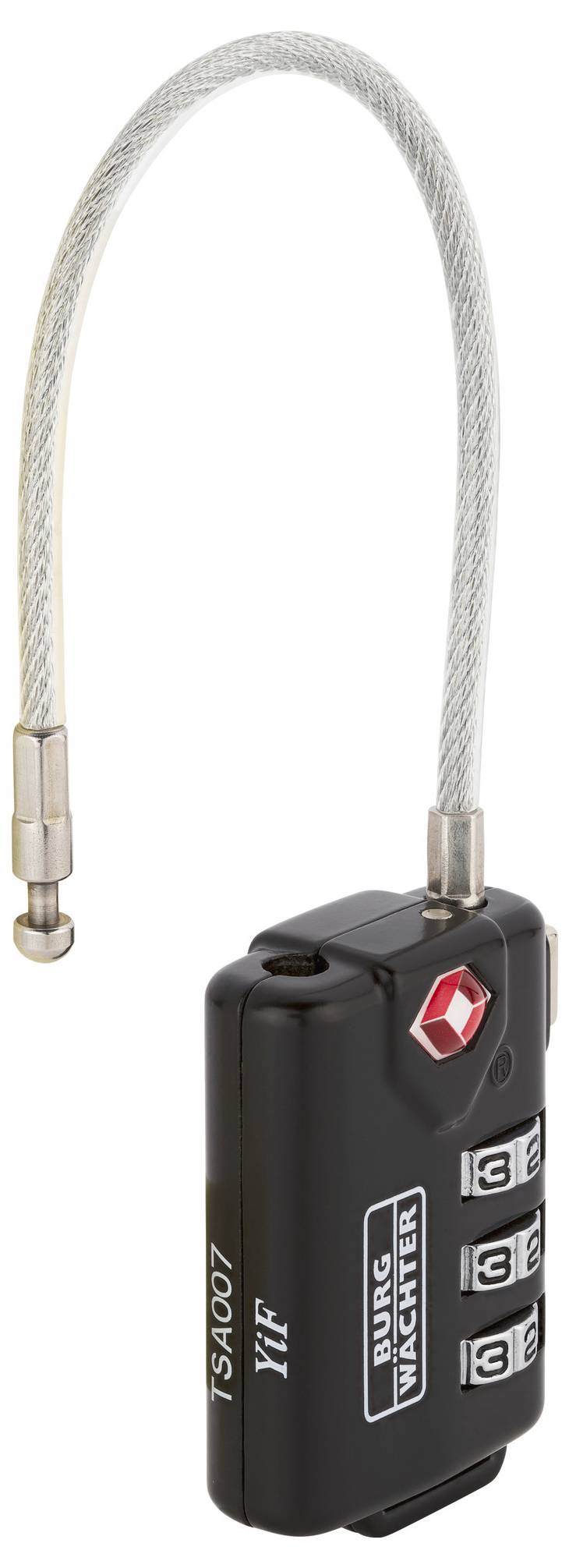 Висячий замок TSA Burg Wächter 32891 32,80 мм з кодовим замком