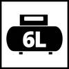 Ikona 6-litrowego pojemnika.