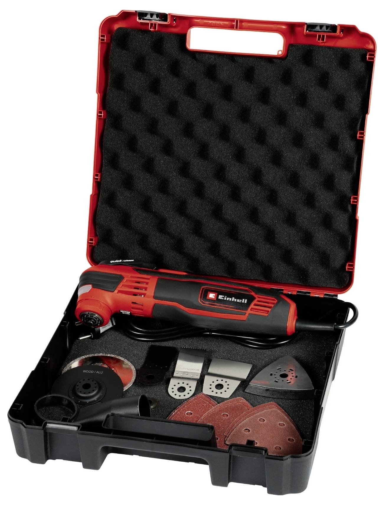 Einhell TE-MG 350 EQ 4465155 Багатофункціональний інструмент з аксесуарами, вкл. кейс 350 Вт