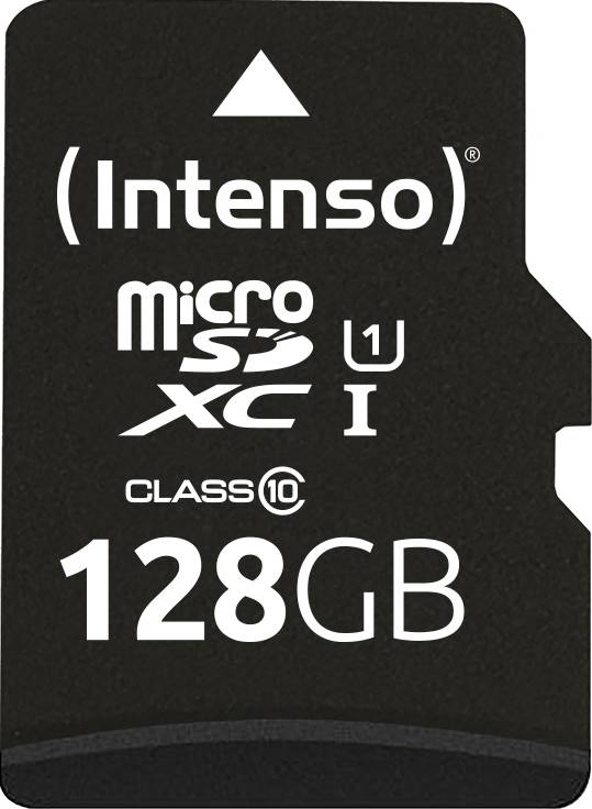 Карта пам'яті Intenso 128GB microSDXC Performance microSD 128 ГБ, клас 10, водонепроникна UHS-I