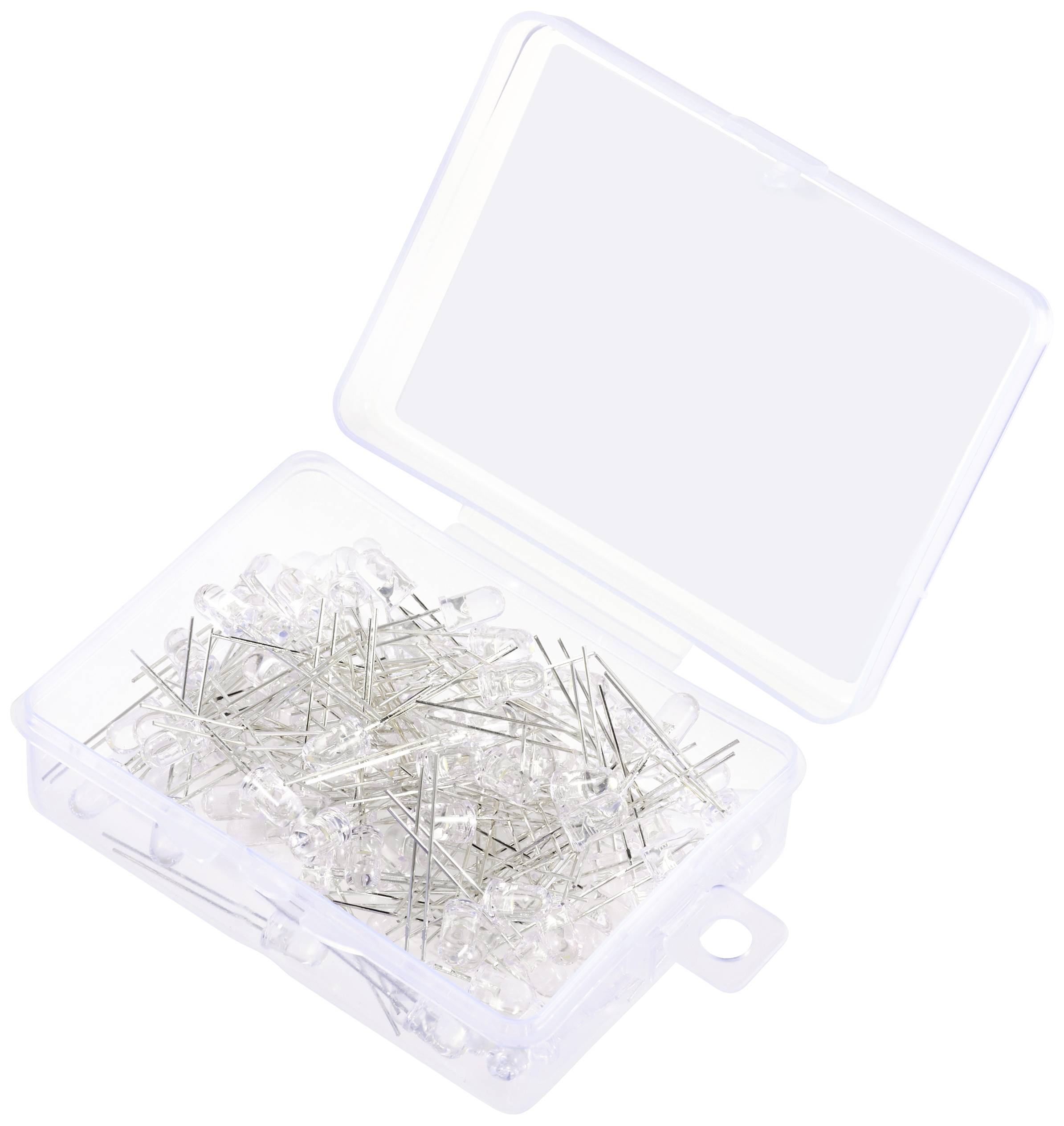 Світлодіод TRU COMPONENTS TC-11441736 THT, 5 мм, 19000 мкд, 100 шт.