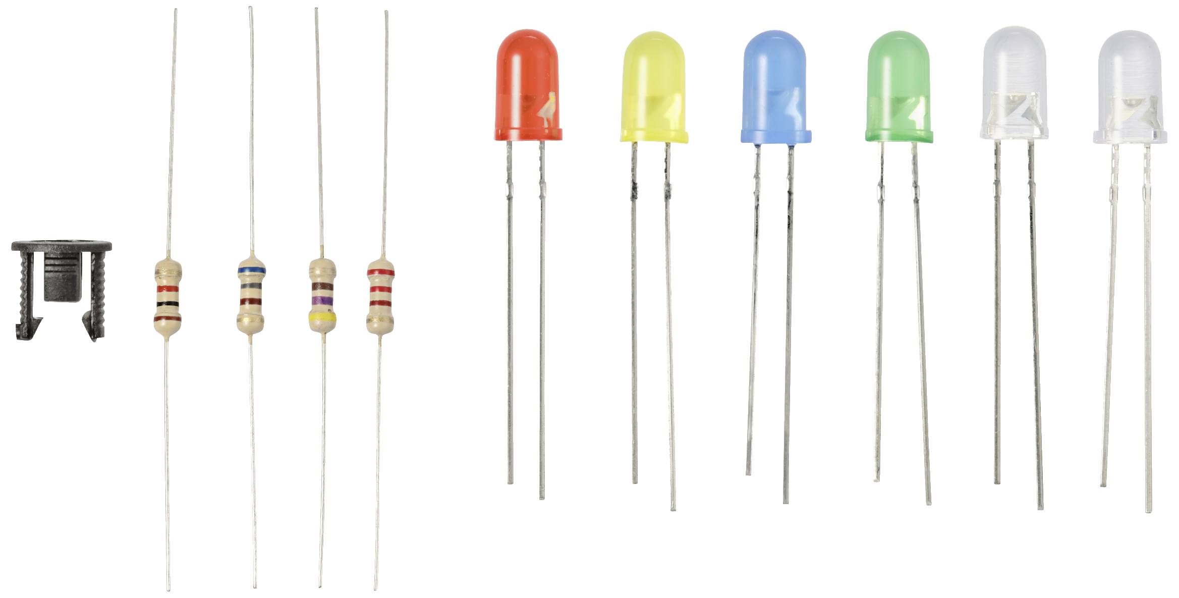 THT світлодіод TRU COMPONENTS TC-11441760, 5 мм, 90 мкд, 420 мкд, 2180 мкд, 19000 мкд, 130 шт.