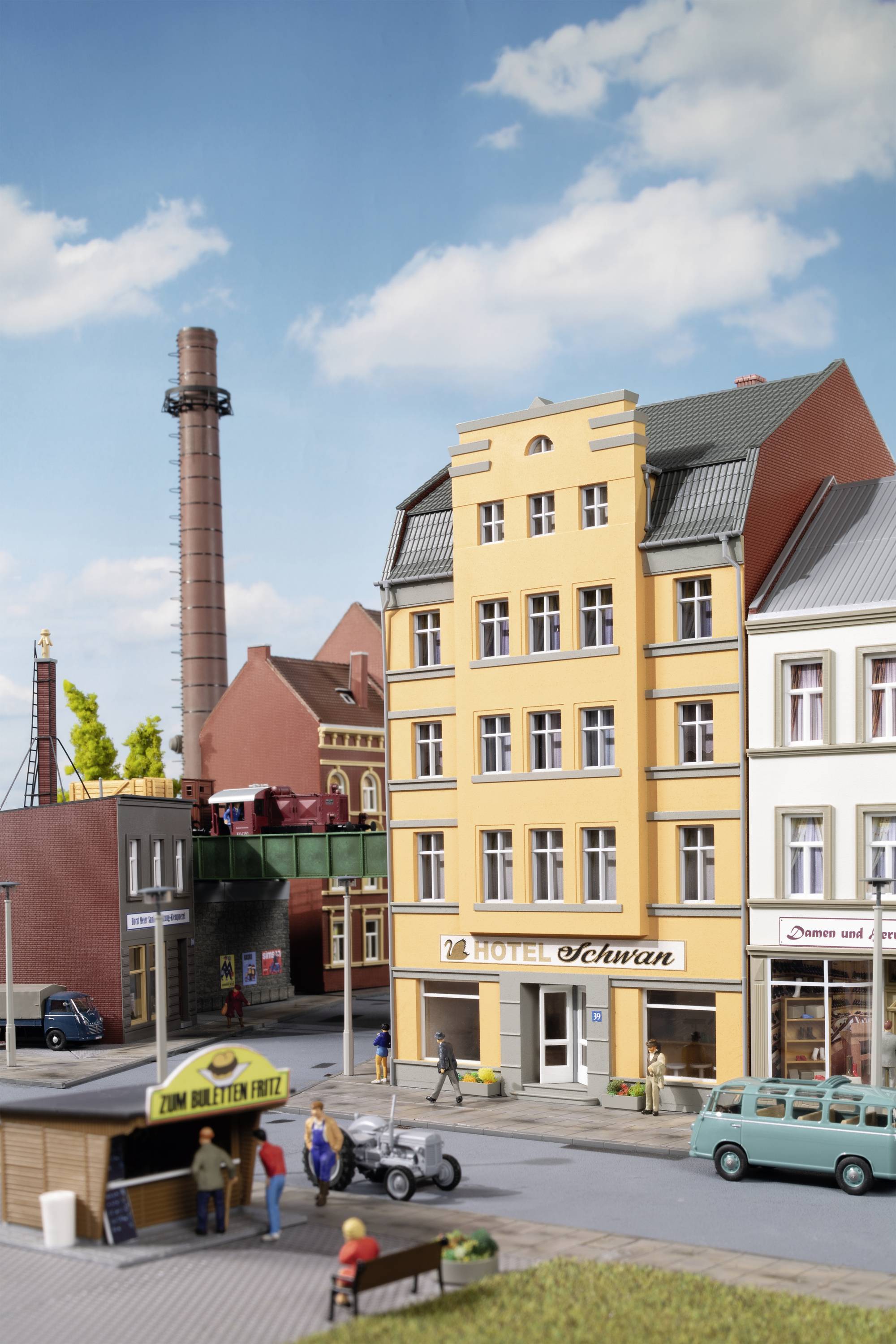 Багатоквартирний будинок Schmidtstrasse 39 Auhagen 11471 Комплект для складання H0 1 шт.