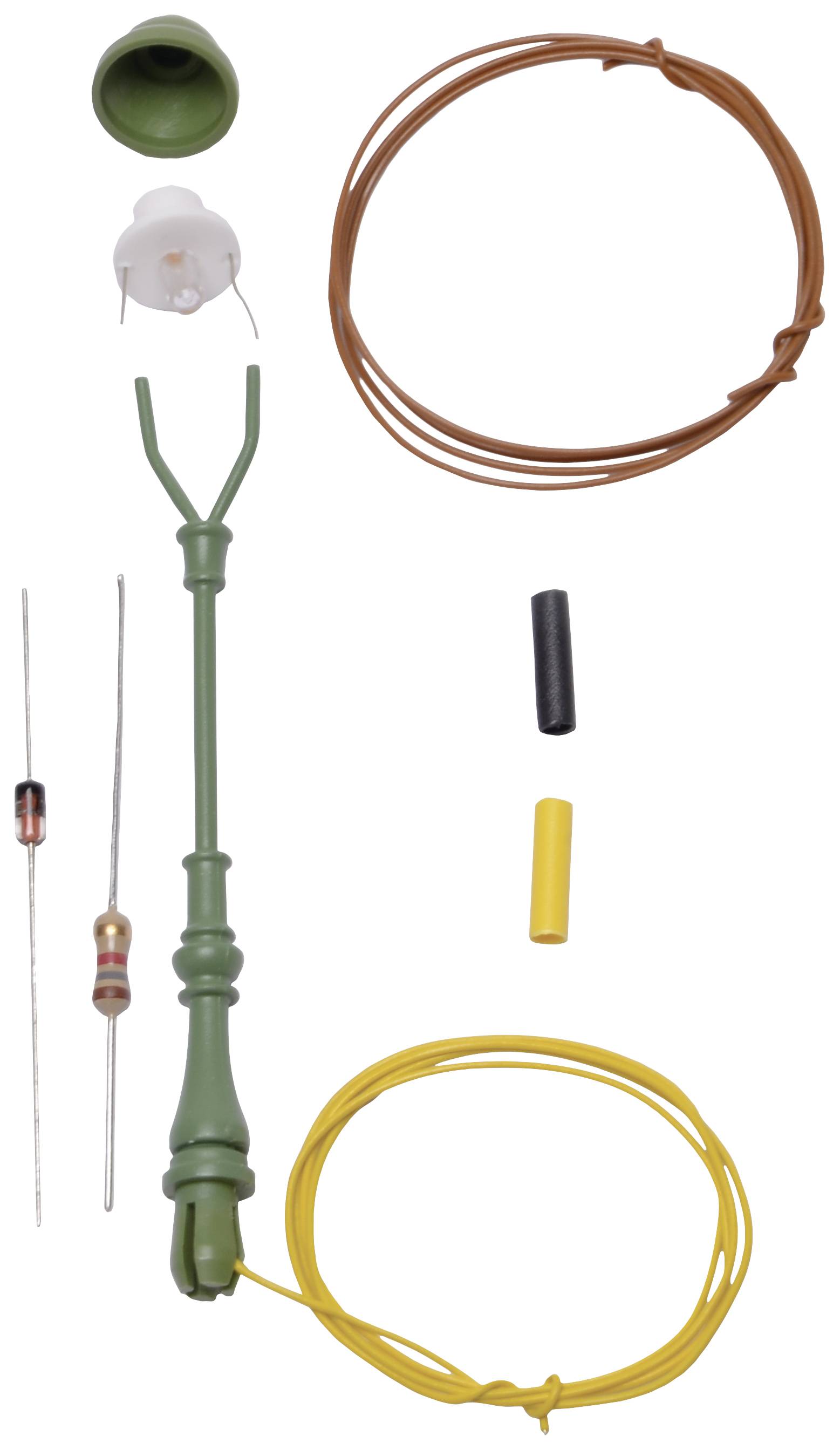 Viessmann Modelltechnik H0 Одинарна газова лампа Монтажний комплект 6728 1 шт.