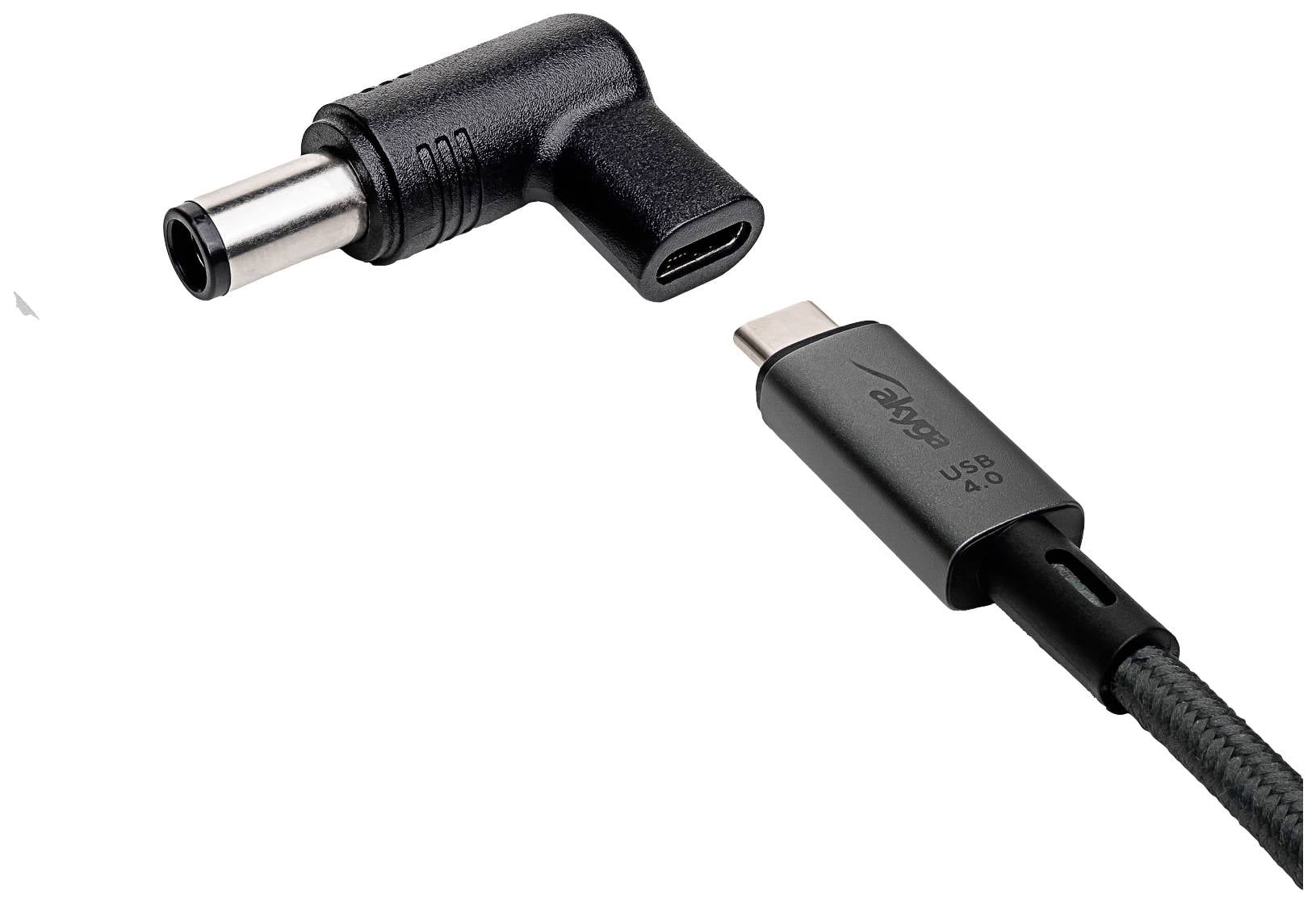 Адаптер USB-C Akyga 100 Вт 5 A