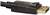 Czarny kabel z metalowym wtykiem DisplayPort, używany do podłączania komputerów z monitorami.