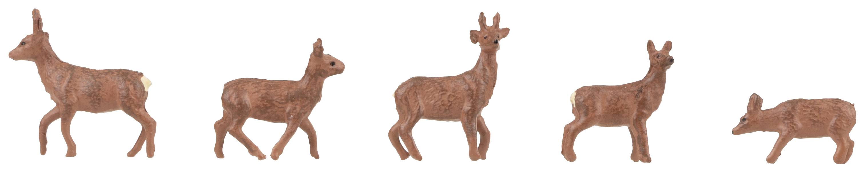 Олень Faller H0, намальований, стоїть