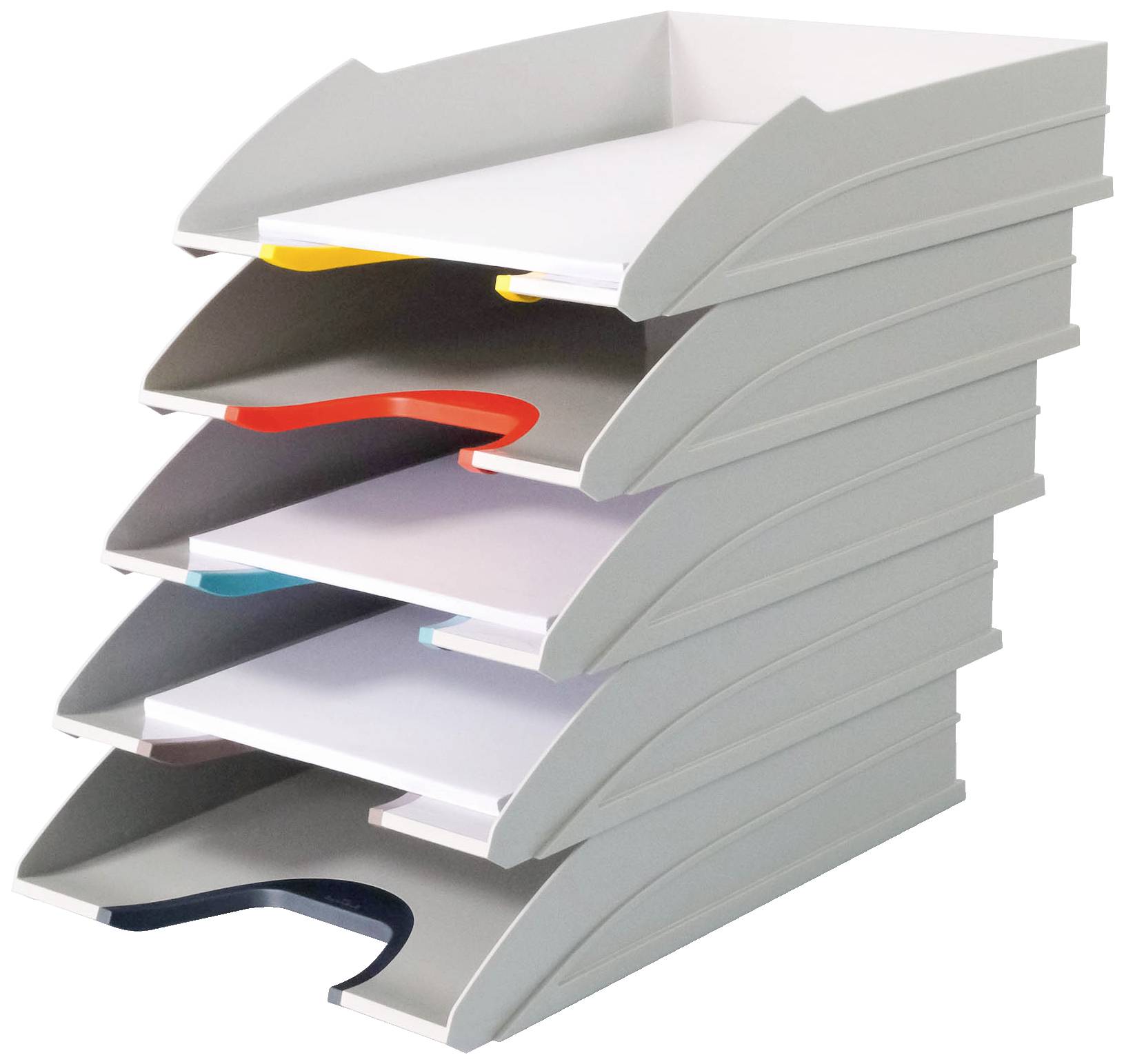 Набір лотків для змішування VARICOLOR®, сірий, 5 шт.