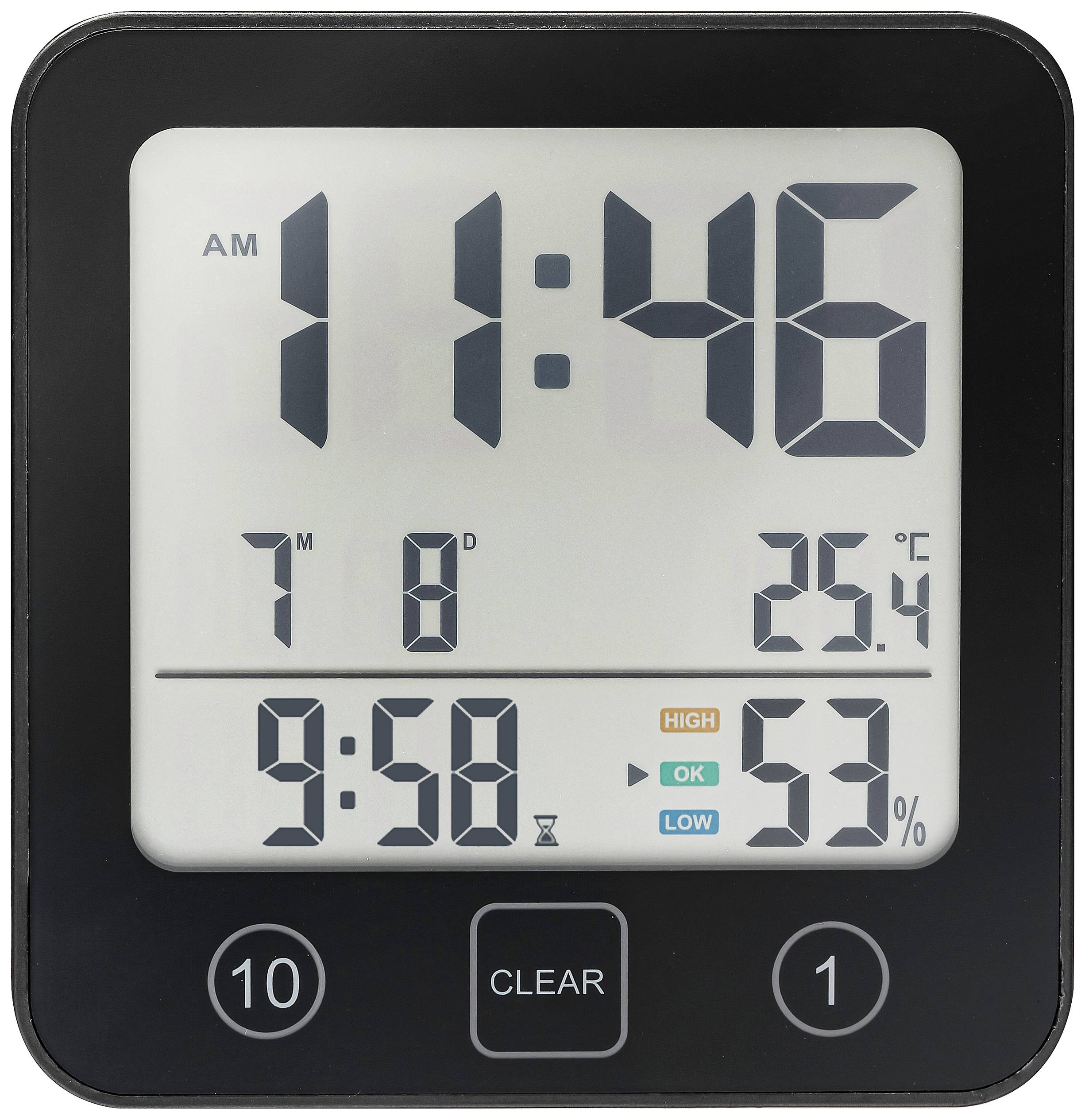 Цифровий таймер E0007STH-V7 чорного кольору IP54