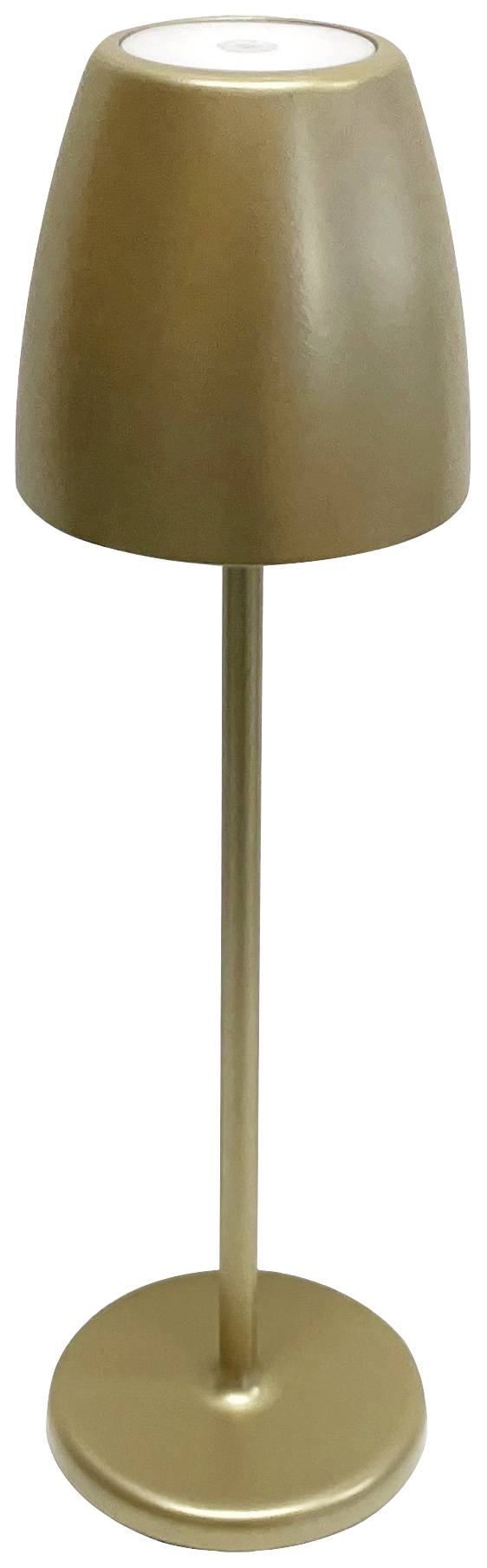 Настільна лампа Megatron TAVOLA MT68058 з акумулятором 2 Вт золота 200 лм