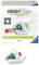 Opakowanie zabawki 'Gravitrax Magnetic Cannon' firmy Ravensburger z dwoma kolorowymi kulkami i interaktywnymi elementami torów.